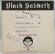 Autographed/signed Black Sabbath Trashed 12-inch Vinyl Single Promo