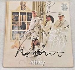 Autographed/Signed Cheap Trick Dream Police Vinyl Entire Band Robin Zander + 3