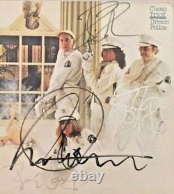Autographed/Signed Cheap Trick Dream Police Vinyl Entire Band Robin Zander + 3