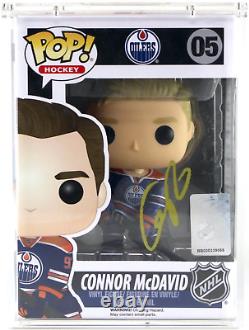 Autographed Signed Connor McDavid #05 Funko Pop! Hockey NHL JSA Authenticated