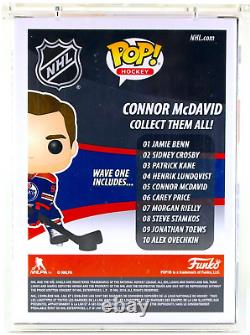 Autographed Signed Connor McDavid #05 Funko Pop! Hockey NHL JSA Authenticated