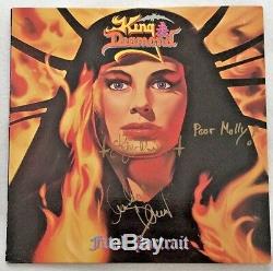 Autographed/Signed King Diamond Fatal Portrait Vinyl King Diamond + 1