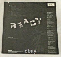 Autographed/Signed The Fixx React Vinyl Cy Curnin + 3