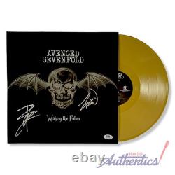 Avenged Sevenfold Signed Autographed Vinyl LP Waking the Fallen PSA/DNA Auth