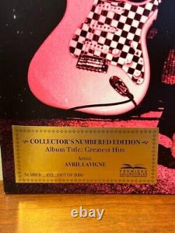 Avril Lavigne Greatest Hits Vinyl 2xLP Hand Signed & Numbered /2000 JSA Cert