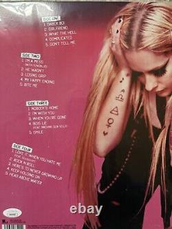 Avril Lavigne Signed Autograph Greatest Hits Vinyl Album JSA COA