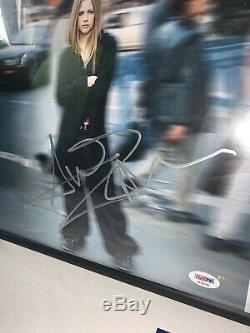 Avril Lavigne Signed Autographed Framed Urban Outfitters Ex Let Go Vinyl Psa Coa