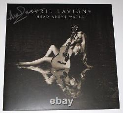 Avril Lavigne signed Autographed HEAD ABOVE WATER Vinyl Album LP b PROOF JSA