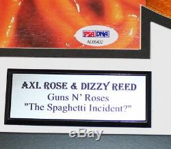 Axl Rose Dizzy Signed Guns N Roses The Spaghetti Incident Vinyl PSA Autograph