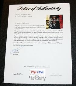 Axl Rose Signed Guns N Roses Appetite For Destruction Vinyl Album PSA JSA BSA