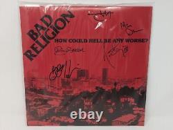 BAD RELIGION How Could Hell Be Any Worse Pink Vinyl Signed Autographed! In Hand