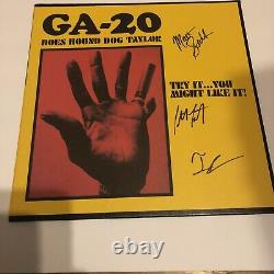 BLUES BAND GA-20 Signed Autographed Vinyl Lp Proof ACOA Matt Stubbs Does