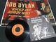 Bob Dylan Autograph Vinyl 7' Wigwam Signed Live Concert Tour Poster Collectors