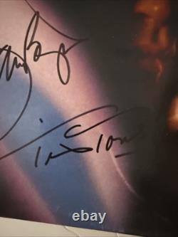 BON JOVI Signed 7800 Fahrenheit Vinyl Record Album Autographed By 5 Members