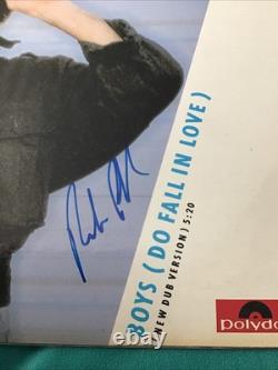 Bee Gees Robin Gibb SIGNED AUTOGRAPHED Vinyl LP Album + COA