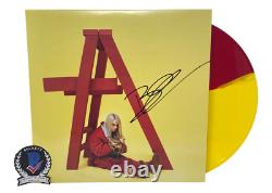 Billie Eilish Signed Autographed Don't Smile At Me Vinyl LP Album Beckett COA