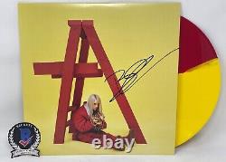 Billie Eilish Signed Autographed Don't Smile At Me Vinyl LP Album Beckett COA