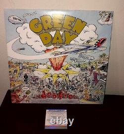 Billie Joe Armstrong Green Day Dookie Signed Autographed Vinyl Record RARE PSA 2