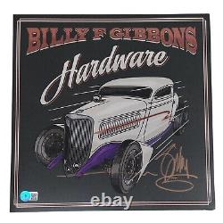 Billy F Gibbons Signed Hardware Tangerine Vinyl Record Album Beckett Autograph