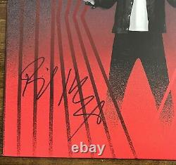 Billy Idol Signed Vinyl Lp The Cage Ep Autographed With Doodle Inscription Rare
