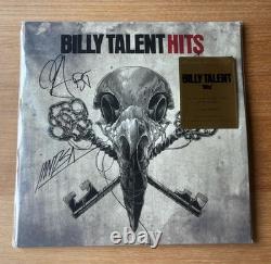 Billy Talent Hits Album Autographed Vinyl Album Ben Ian Jonathan 3x Signed