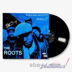 Black Thought Signed Autographed Vinyl LP Do You Want More! PSA/DNA Auth