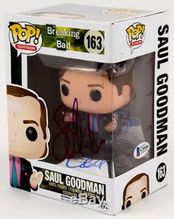 Bob Odenkirk Signed Breaking Bad Better Call Saul Goodman Funko Pop Vinyl Figure