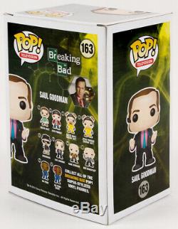 Bob Odenkirk Signed Breaking Bad Better Call Saul Goodman Funko Pop Vinyl Figure