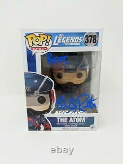 Brandon Routh The Atom #378 Signed JSA Legends of Tomorrow Funko Pop Autograph
