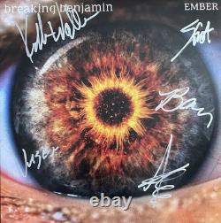 Breaking Benjamin Autographed Signed Ember Vinyl