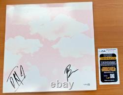 Brendan Yates Pat McCrory Turnstile Signed Autographed Vinyl GLOW ON JSA COA