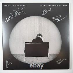 Brigitte Calls Me Baby Autographed Signed The Future Is Our Way Out Vinyl LP