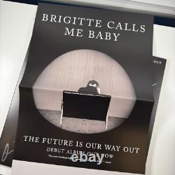 Brigitte Calls Me Baby Autographed Signed The Future Is Our Way Out Vinyl LP