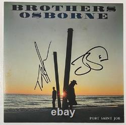 Brothers Osborne Signed Autographed Port Saint Joe Blue Seagrass Vinyl Record
