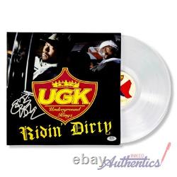 Bun B Signed Autographed Vinyl LP Ridin' Dirty UGK PSA/DNA Authenticated