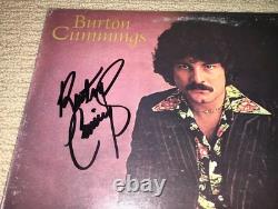 Burton Cummings Signed Autographed Self Titled Vinyl Record Album! Guess Who