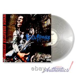 Busta Rhymes Signed Autographed Vinyl LP When Disaster Strikes. PSA/DNA Auth