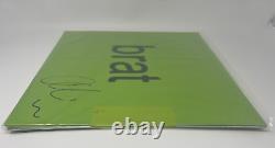 CHARLI XCX Signed Autographed BRAT Album Vinyl LP RECORD NEW SEALED Black Ice