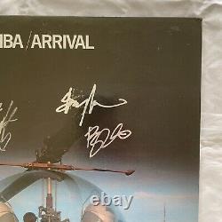 COA ABBA AUTOGRAPH DSP-5102 VINYL LP OBI JAPAN Signed Agnetha FAltskog