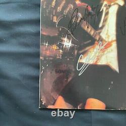 COA AUTOGRAPH AC/DC K50532 VINYL LP OBI JAPAN Signed