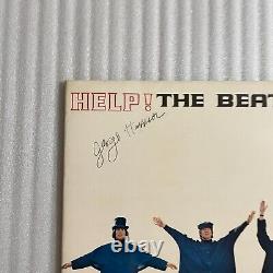 COA AUTOGRAPH BEATLES OP-7387 VINYL LP JAPAN Signed Red Vinyl John Lennon Paul
