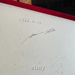 COA AUTOGRAPH Maria Callas AB-9304 VINYL LP Signed OBI JAPAN