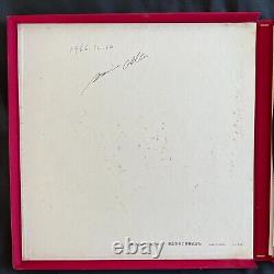 COA AUTOGRAPH Maria Callas AB-9304 VINYL LP Signed OBI JAPAN