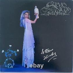 COA AUTOGRAPH Stevie Nicks VINYL LP OBI JAPAN Signed