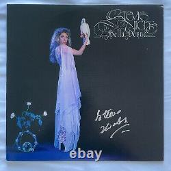 COA AUTOGRAPH Stevie Nicks VINYL LP OBI JAPAN Signed