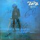 Coa Autograph Toto Vinyl Lp Japan First Signed