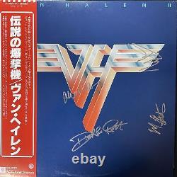 COA AUTOGRAPH Van Halen VINYL LP JAPAN Signed