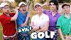 Can 4 Guys Beat A Professional Golf Champion