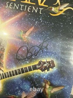 Carlos Santana Sentient Vinyl LP AUTOGRAPHED SIGNED IN HAND SHIPS IMMEDIATELY