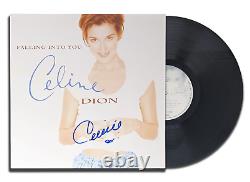 Celine Dion Signed FALLING INTO YOU Autographed Vinyl Album LP